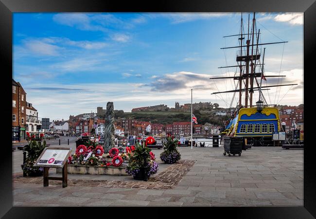 Whitby Remembers Framed Print by Tim Hill