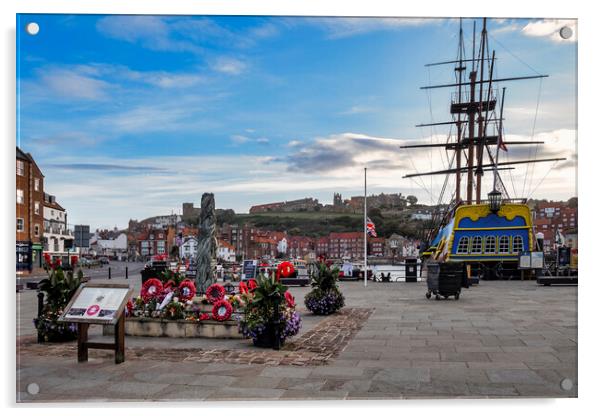 Whitby Remembers Acrylic by Tim Hill