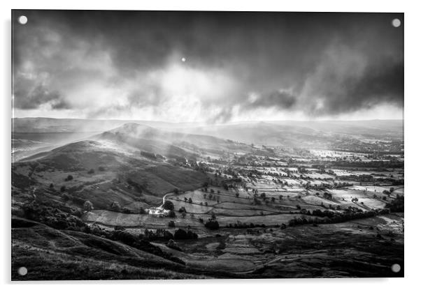 Majestic Hope Valley Sunrise Acrylic by Tim Hill