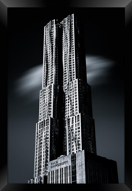 8 Spruce Street, NYC Framed Print by Chris Lord