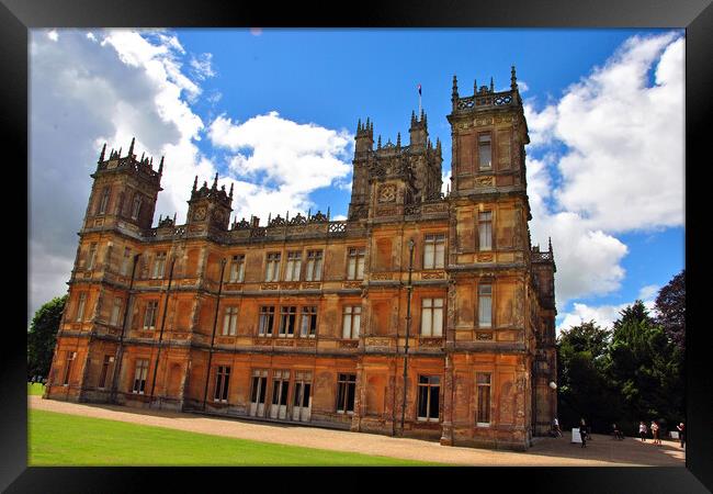 Majesty and History at Highclere Castle Framed Print by Andy Evans Photos
