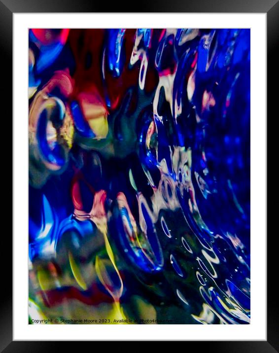 Abstract 2023 24 Framed Mounted Print by Stephanie Moore
