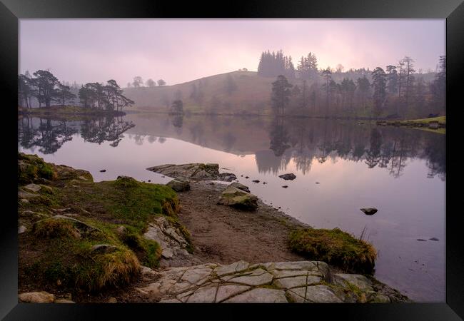 Tarn Hows Lake District Framed Print by Tim Hill
