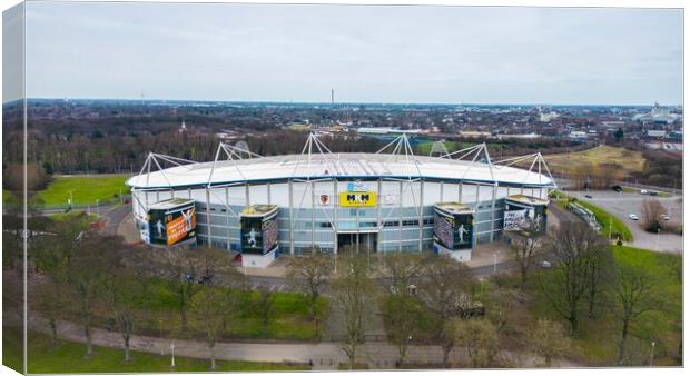 The MKM Stadium Canvas Print by Apollo Aerial Photography