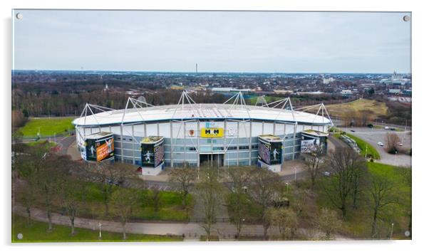 The MKM Stadium Acrylic by Apollo Aerial Photography