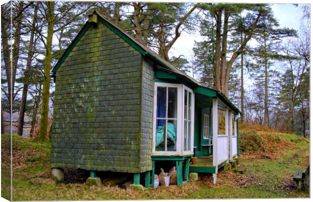 The Woodmans Hut Canvas Print by Steve Smith