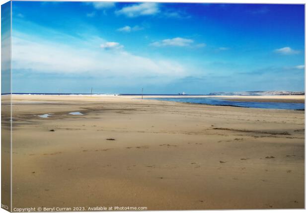 Seaside Serenity Canvas Print by Beryl Curran