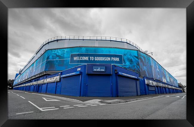 Goodison Park stadium Framed Print by Jason Wells