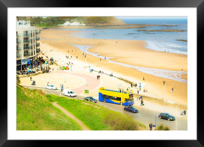 Scarborough North Bay Framed Mounted Print by Tim Hill