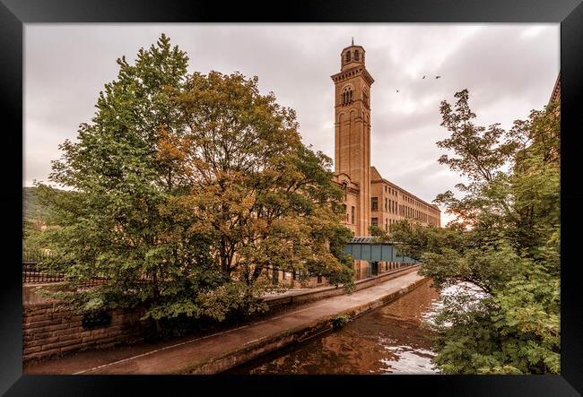Salts Mill Saltaire Framed Print by Tim Hill