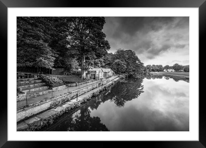 Serenity in Saltaire Framed Mounted Print by Tim Hill