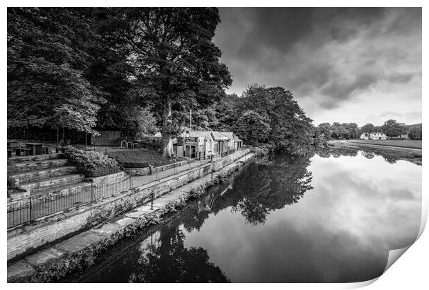 Serenity in Saltaire Print by Tim Hill