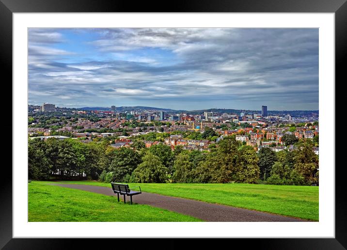 Turners View, Sheffield Framed Mounted Print by Darren Galpin