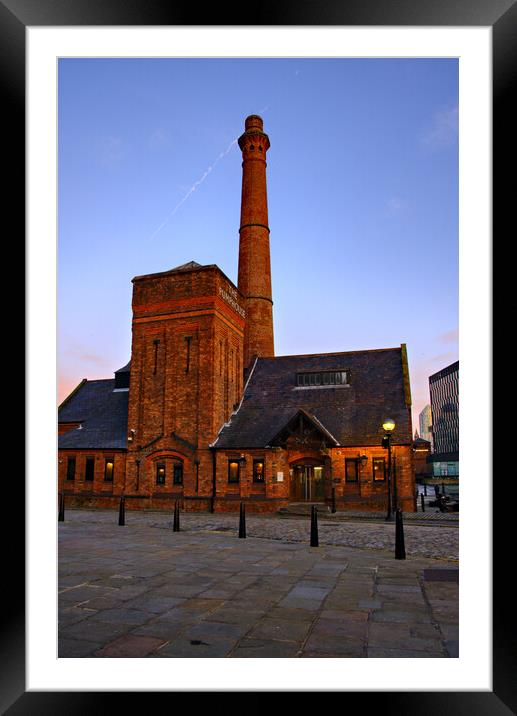 The Pumphouse Liverpool Framed Mounted Print by Steve Smith