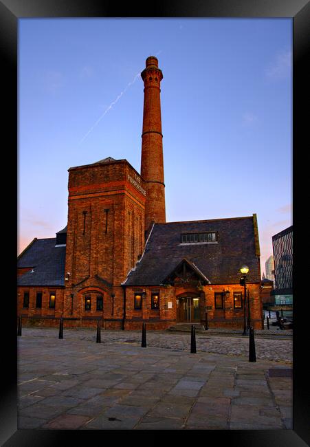 The Pumphouse Liverpool Framed Print by Steve Smith