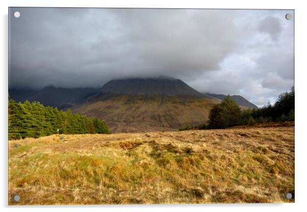 Glen Brittle, Isle Of Skye Acrylic by Steve Smith