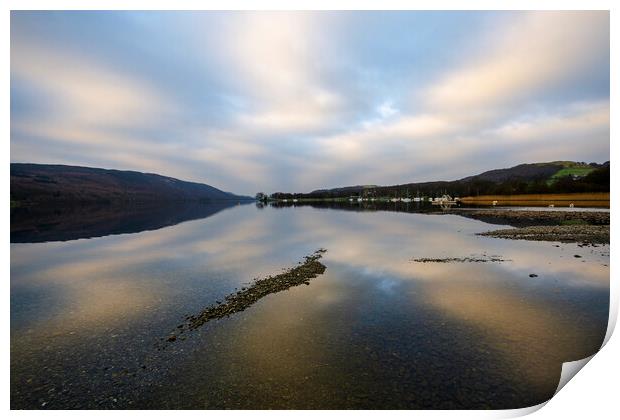 Coniston Water Print by Steve Smith