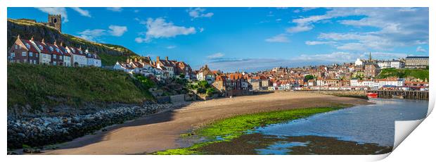 Whitby Panoramic Print by Tim Hill