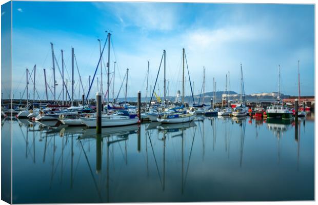 Scarborough Yachting Marina Canvas Print by Tim Hill