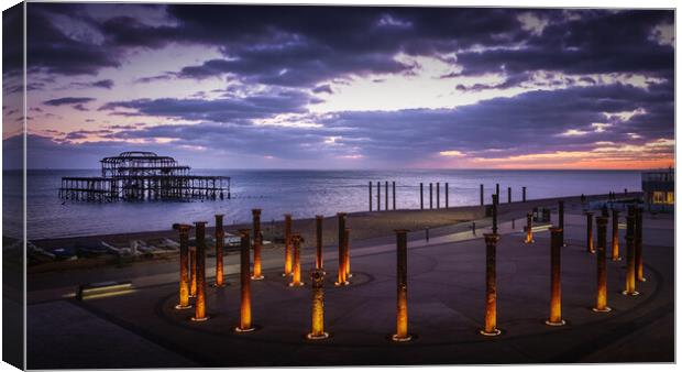 The Golden Spiral, Brighton Canvas Print by Mark Jones