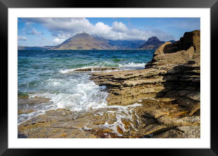 Elgol Isle of Skye Framed Mounted Print by Steve Smith