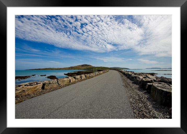 Eriskay Causeway Framed Mounted Print by Steve Smith