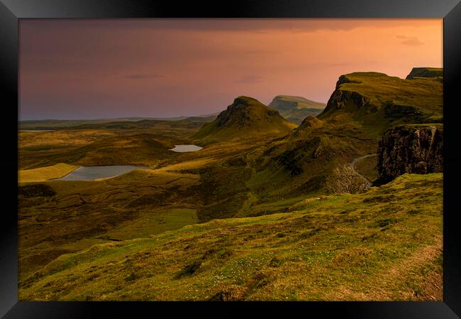 Quiraing Framed Print by Steve Smith