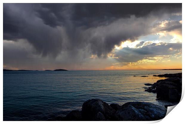 Eriskay Sunset Print by Steve Smith