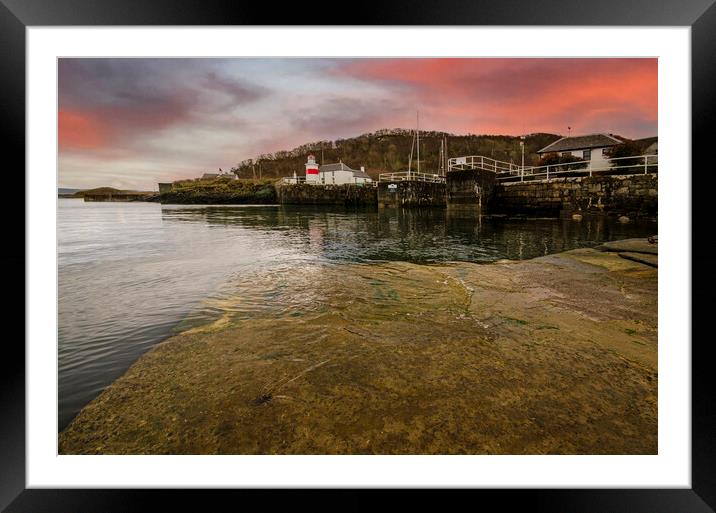 The Crinan Canal Framed Mounted Print by Steve Smith