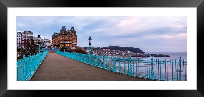 Cliff Bridge Scarborough Framed Mounted Print by Tim Hill