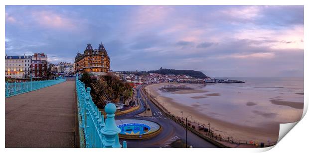 Majestic views of Scarborough Print by Tim Hill