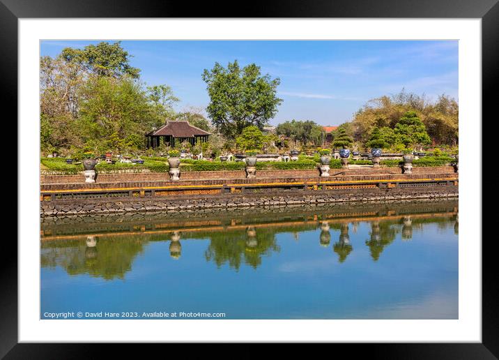 Imperial Palace Gardens Framed Mounted Print by David Hare