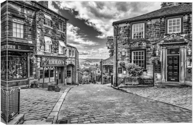 Unleashing the Romanticism of Haworth Canvas Print by Tim Hill