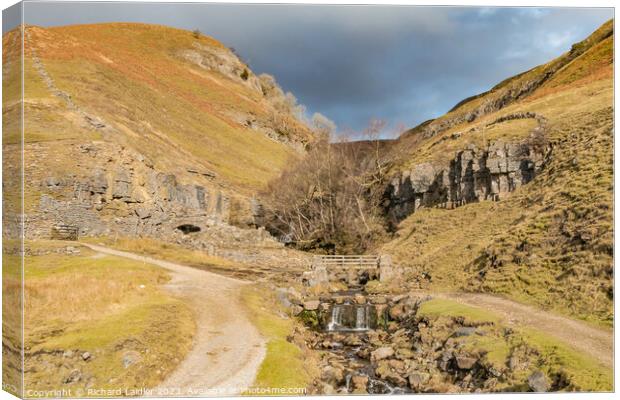 Swinner Gill, Swaledale, Yorkshire Dales Canvas Print by Richard Laidler