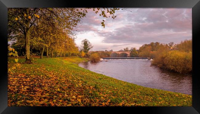 Tadcaster Weir North Yorkshire Framed Print by Tim Hill