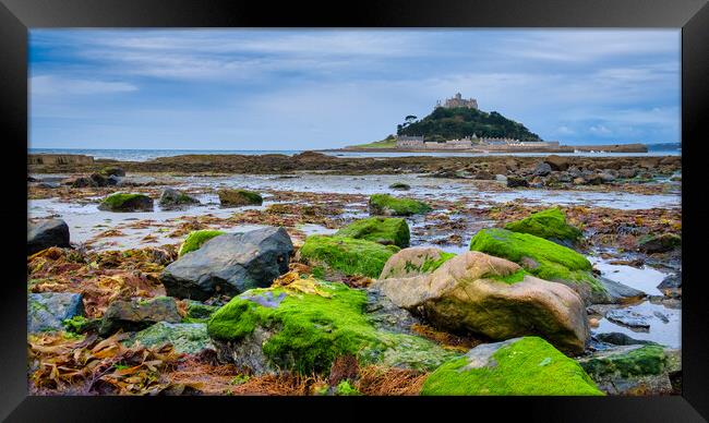 The Majestic Saint Michaels Mount Framed Print by Tim Hill