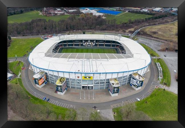 The MKM Stadium  Framed Print by Apollo Aerial Photography