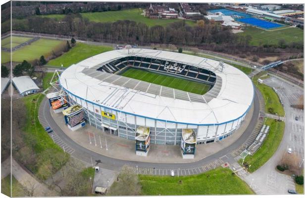 The MKM Stadium  Canvas Print by Apollo Aerial Photography