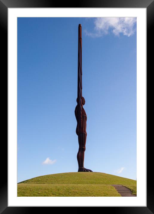 The Angel of The North - Gateshead Framed Mounted Print by Will Ireland Photography