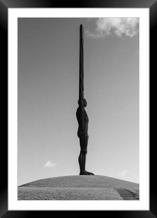 The Angel of The North - Gateshead Framed Mounted Print by Will Ireland Photography