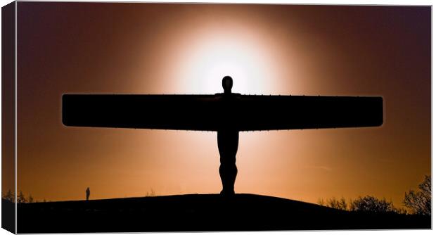Angel of the North - Gateshead Canvas Print by Will Ireland Photography