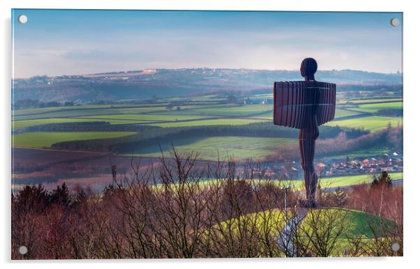 Angel of the North - Gateshead Acrylic by Will Ireland Photography