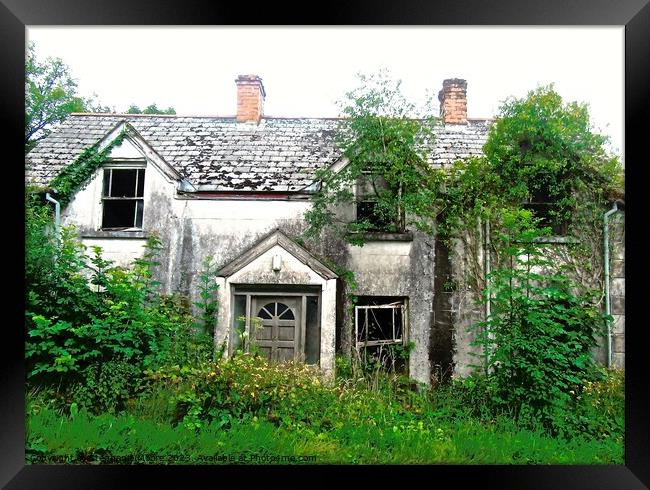 Abandoned house Framed Print by Stephanie Moore