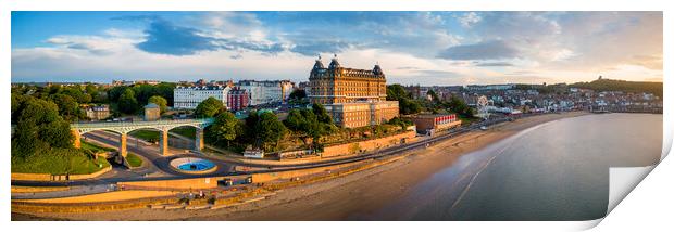 Memories of Scarborough Seafront Print by Tim Hill
