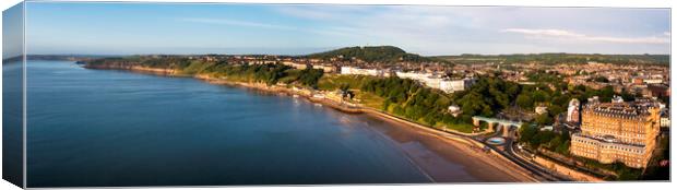 Stunning Panorama of Scarboroughs South Bay Canvas Print by Tim Hill