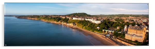Stunning Panorama of Scarboroughs South Bay Acrylic by Tim Hill
