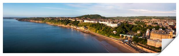 Stunning Panorama of Scarboroughs South Bay Print by Tim Hill