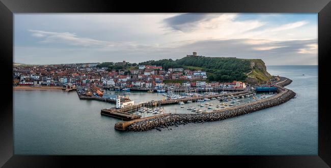 Majestic Scarborough Framed Print by Tim Hill