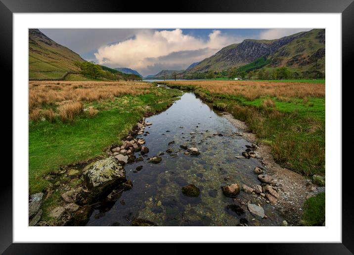 Buttermere Framed Mounted Print by Steve Smith