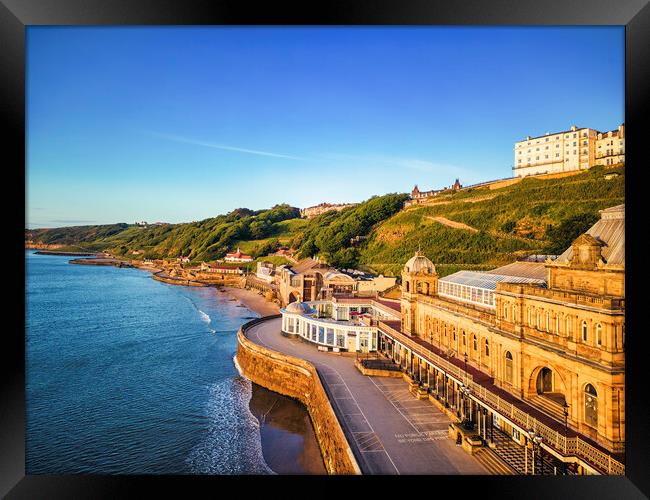 The Enchanting Scarborough Bandstand Framed Print by Tim Hill